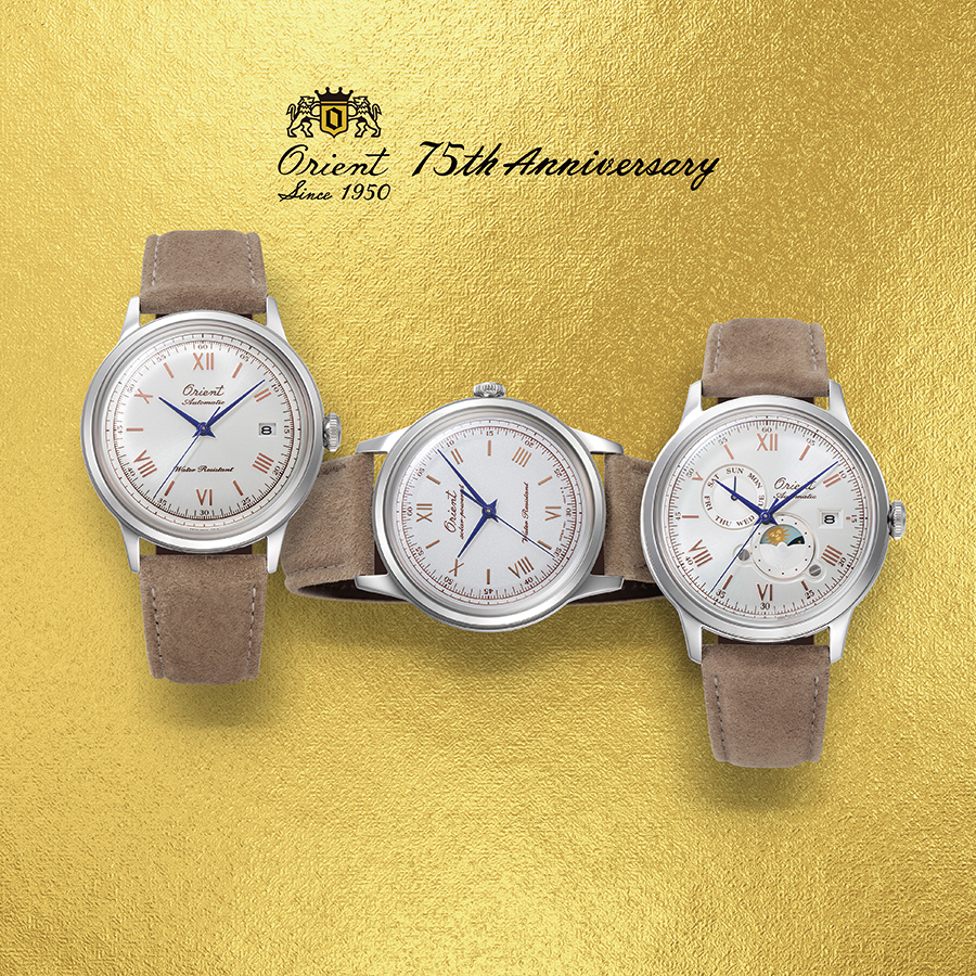 ORIENT（オリエント） 75周年記念 限定モデル Bambino バンビーノ サン