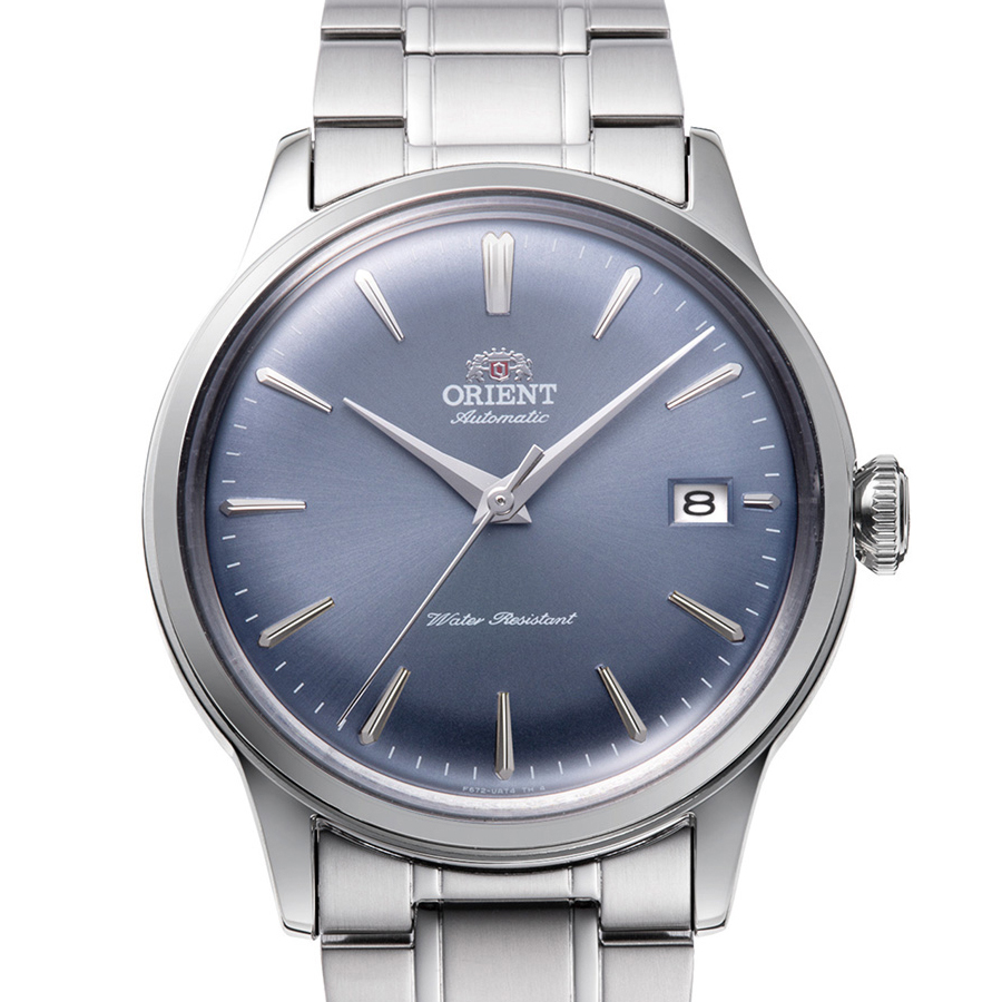 オリエント Bambino バンビーノ 38mm 3針モデル RN-AC0M10L メンズ 腕時計 機械式 自動巻き ライトブルーダイヤルの画像