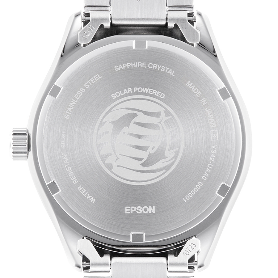 オリエント Orient Mako オリエントマコ 40 RN-WJ0003S メンズ 腕時計 ソーラー アイボリーの画像