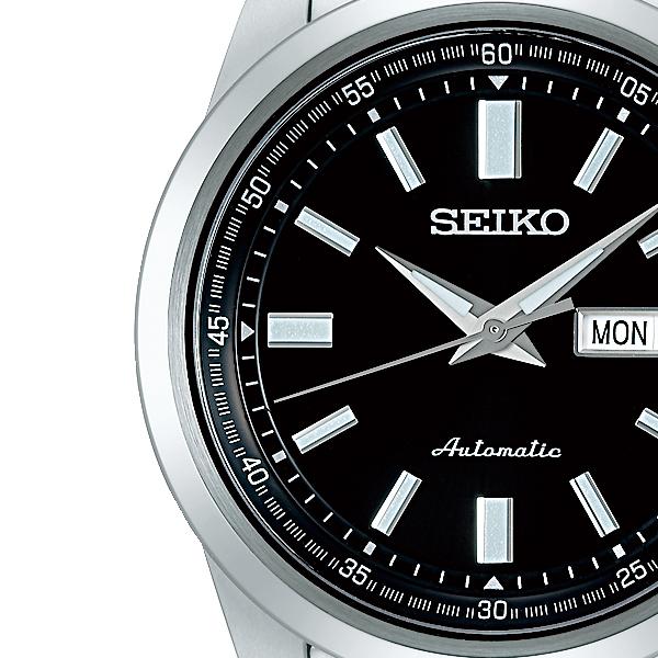 セイコー セレクション メカニカル SARV003 メンズ 腕時計 機械式 自動巻き デイデイト ブラック 日本製｜theclockhouse｜04