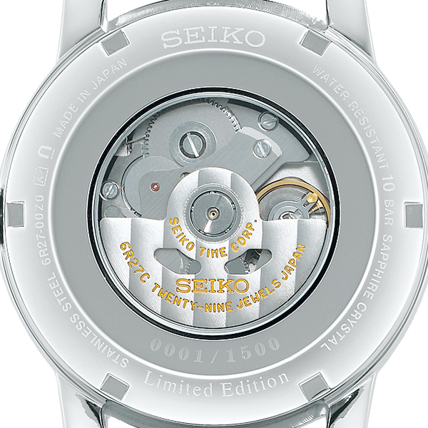 セイコー プレザージュ セイコー腕時計110周年記念 限定モデル SARW067 メンズ 腕時計 メカニカル 自動巻き 有田焼ダイヤル コアショップ専売｜theclockhouse｜07