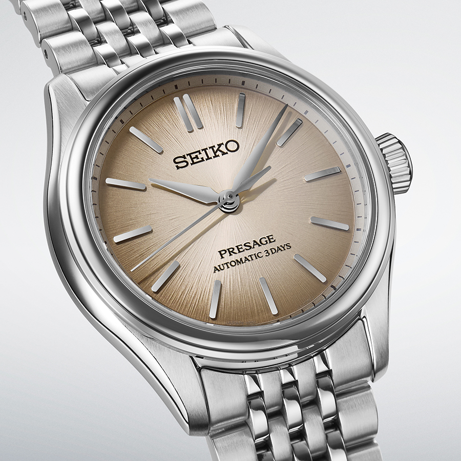 さと　早割り15% プチオーダー PRESAGE セイコー プレザージュ クラシックシリーズ 36mm 柴色