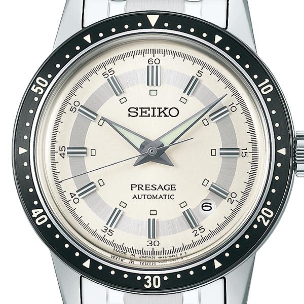 セイコー プレザージュ Style60’s クラウンクロノグラフ 60周年記念 限定モデル SARY235 腕時計 メカニカル 自動巻き ホワイト｜theclockhouse｜03