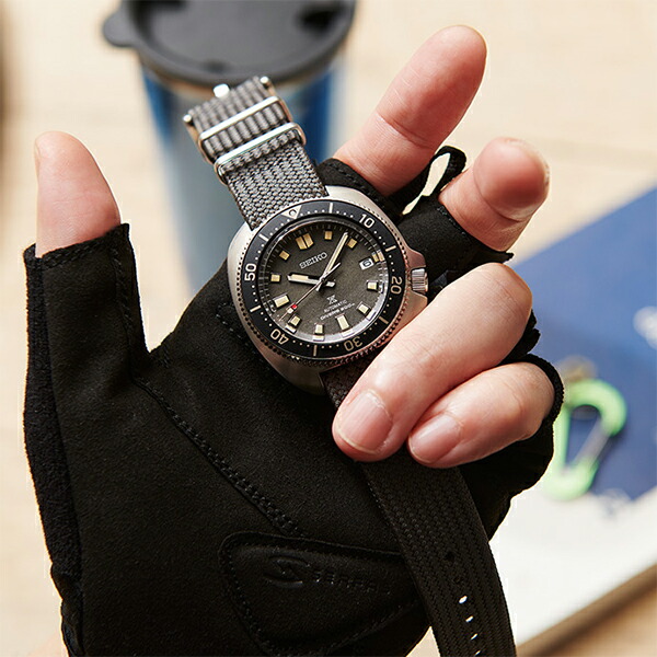 セイコー プロスペックス 植村ダイバー 1970 メカニカルダイバーズ 現代デザイン SBDC143 メンズ 腕時計 ファブリックストラップ  コアショップ