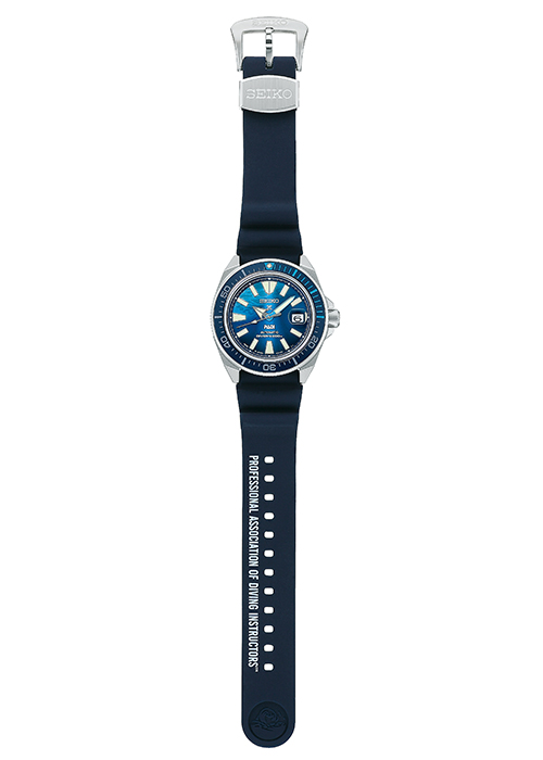セイコー プロスペックス サムライ PADIスペシャル THE GREAT BLUE SBDY123 メンズ 腕時計 機械式 ダイバーズ ブルー｜theclockhouse｜08