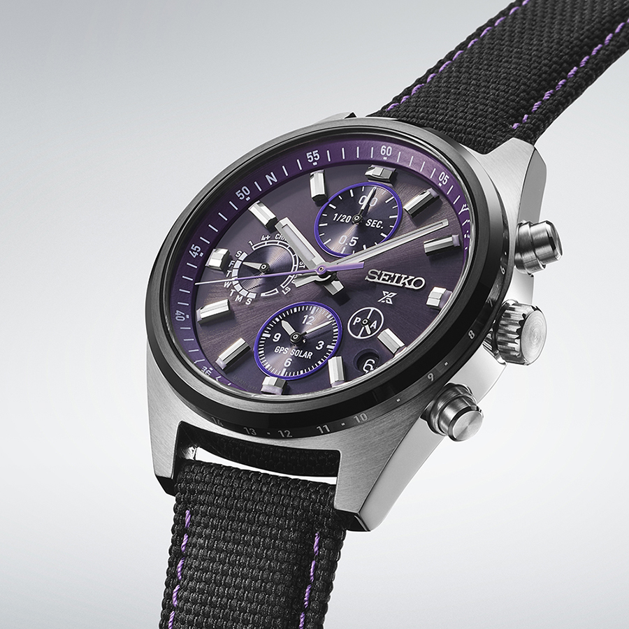ソーラー電池 SEIKO ルミブライト ブラック文字盤 SEIKO セイコー 電波ソーラー 渡辺力監修モデル メンズ腕時計