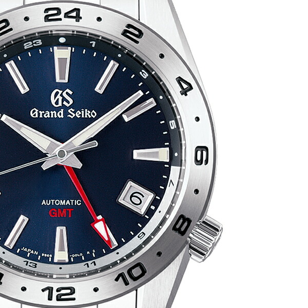グランドセイコー 9S メカニカル GMT SBGM245 メンズ 腕時計 自動巻き 機械式 ブルー 9S66 大海原｜theclockhouse｜05
