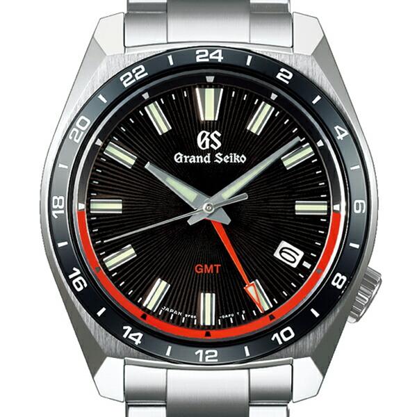 グランドセイコー 9F クオーツ GMT SBGN019 メンズ 腕時計 メタルバンド セラミックスベゼル 強化耐磁 ブラック 9F86｜theclockhouse｜03
