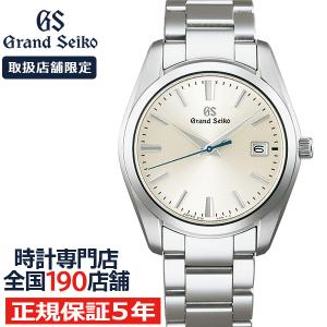 グランドセイコー ショップオリジナル 流通限定モデル 9F クオーツ SBGX351  メンズ 腕時計 厚銀放射ダイヤル ブルースチール針 9F62