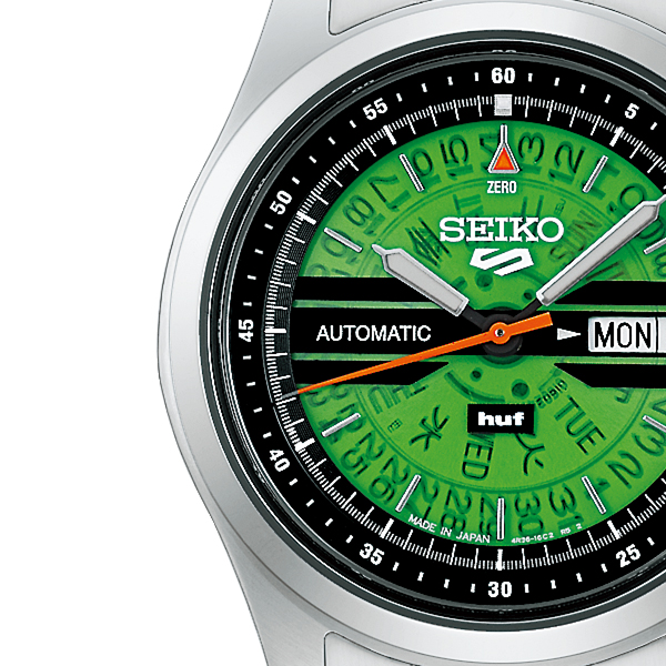 Seiko 5 Sports セイコー 5スポーツ HUF コラボレーション 限定モデル