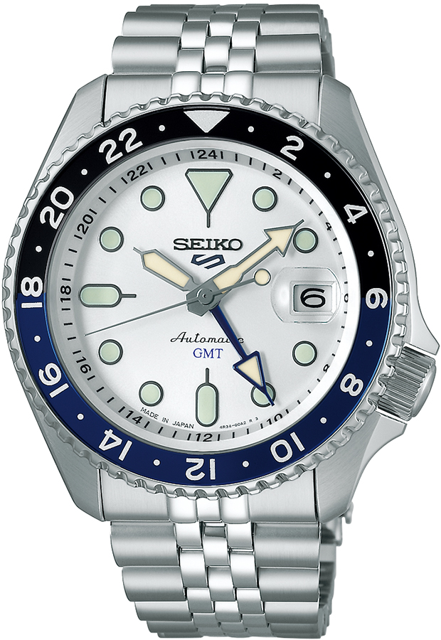 SEIKO 5スポーツ SBSC019 セイコー5 自動巻きGMT 正規品 セイコー 5スポーツ SKX Sports Style GMTモデル SBSC019 メンズ