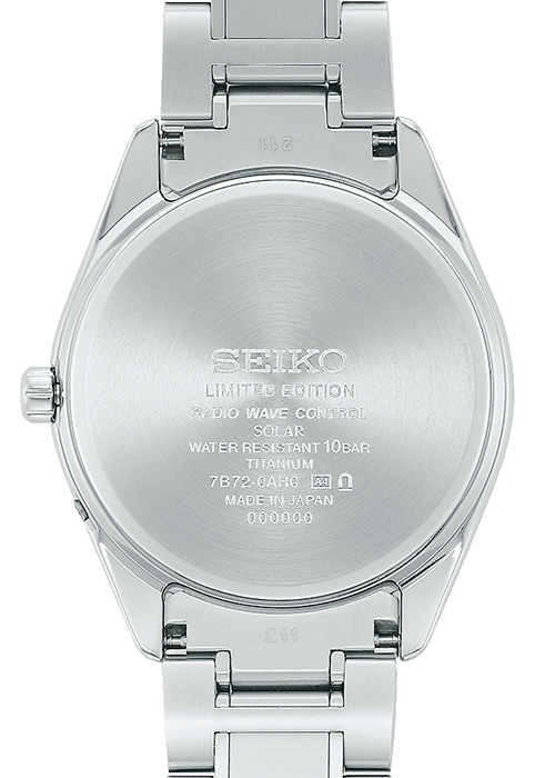 セイコー セレクション 2023 エターナルブルー 限定モデル SBTM345 メンズ 腕時計 ソーラー電波 3針 チタン 日本製｜theclockhouse｜06