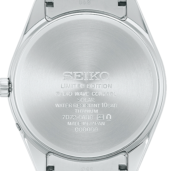 セイコー セレクション 2023 エターナルブルー 限定モデル SBTM345 メンズ 腕時計 ソーラー電波 3針 チタン 日本製｜theclockhouse｜07