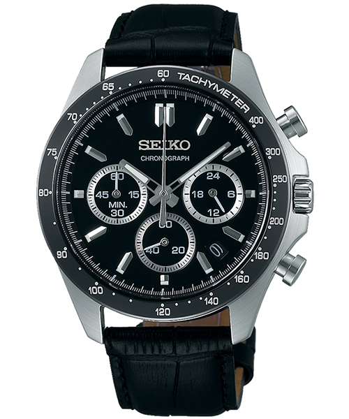 SEIKO セイコー スピリット SBTR021 8T63 黒文字盤 革ベルト SEIKO SELECTION セイコー セレクション SPIRIT スピリット 8T