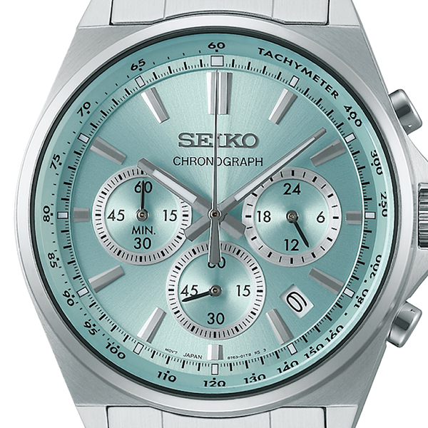 【中古美品】SEIKO セイコー　SBTR027 クロノグラフ　アイスブルー SEIKO SELECTION セイコー セレクション メンズ 8Tクロノ