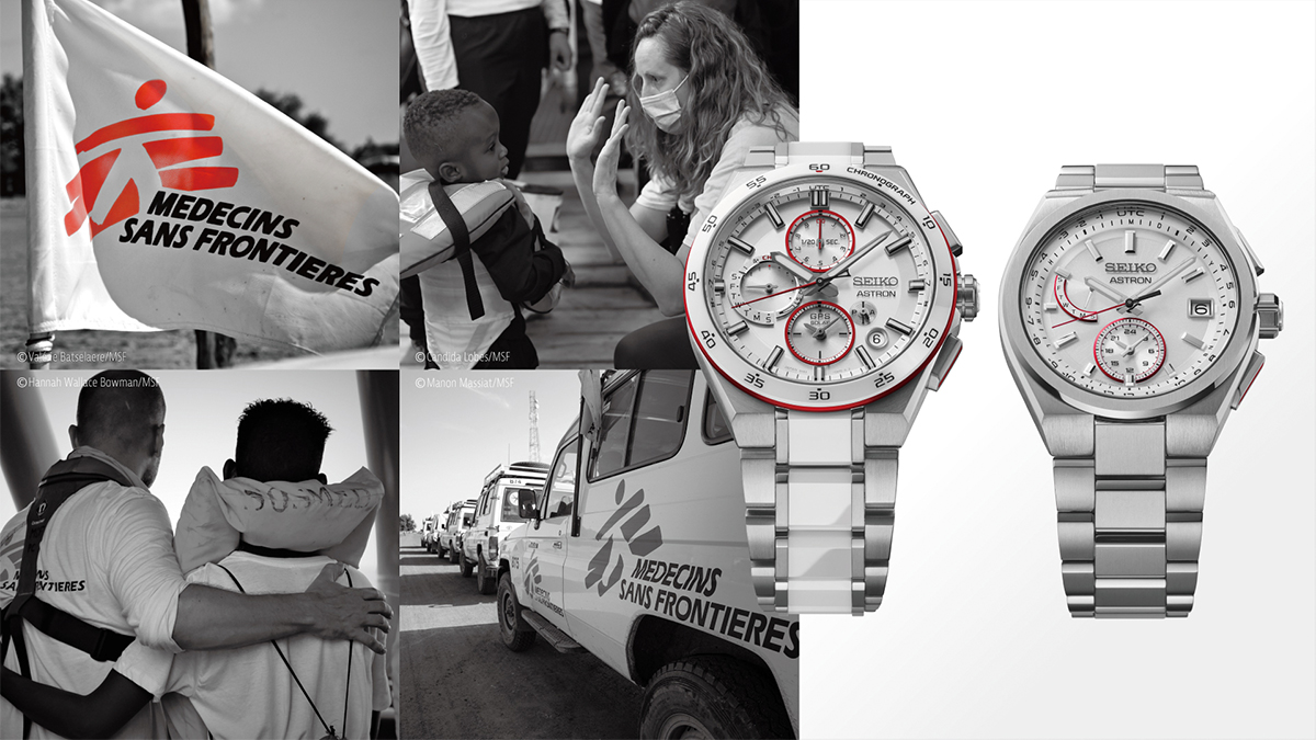 ASTRON セイコー アストロン ネクスター 国境なき医師団 2025 コラボ  