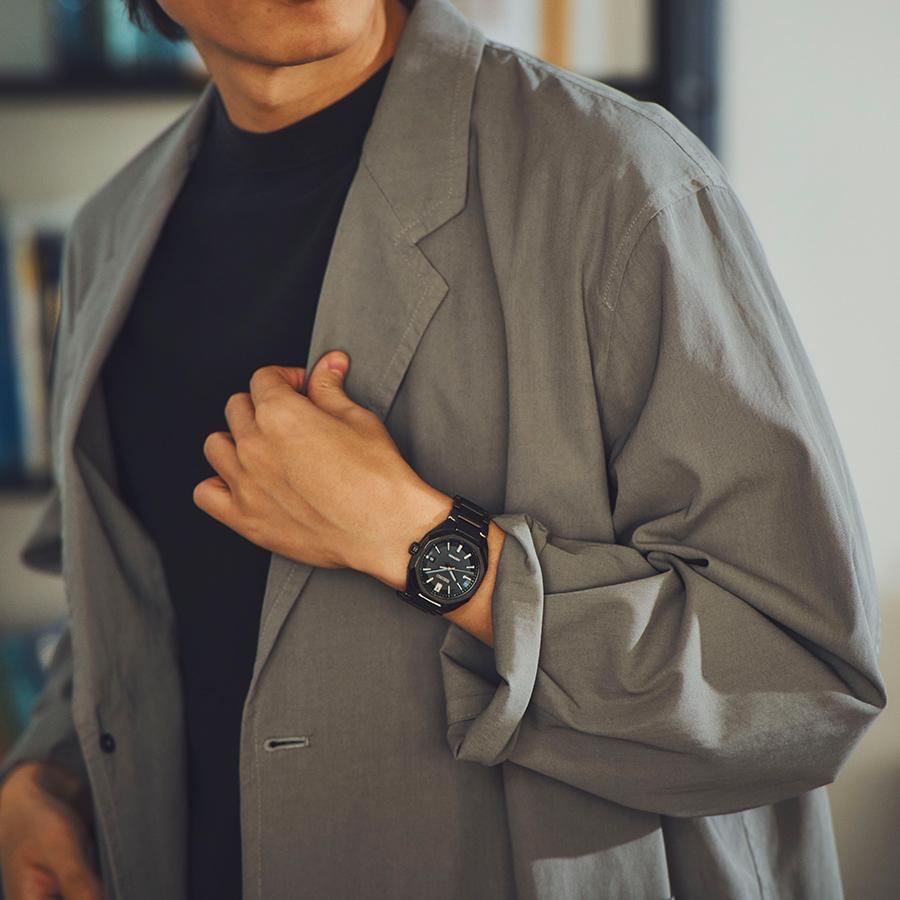 4月19日発売 セイコー アストロン ネクスター 3rd SBXY083 メンズ 腕時計 ソーラー 電波 ブラック チタン 日本製｜theclockhouse｜06