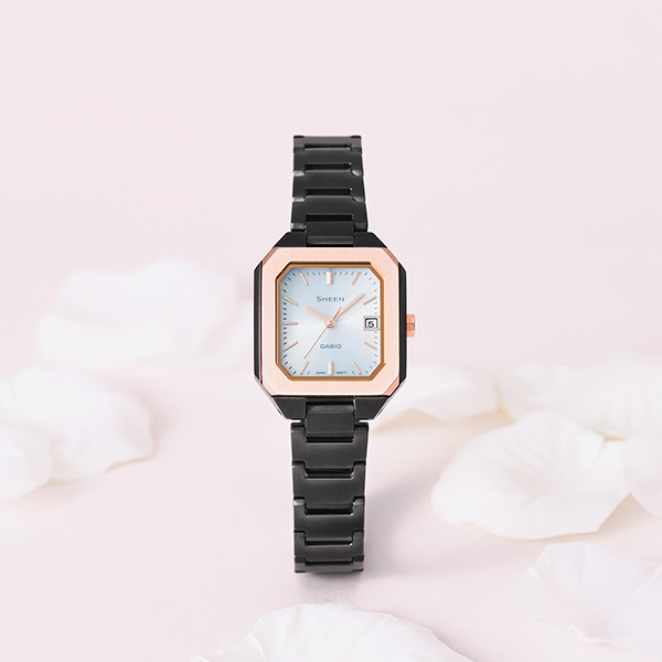 SHEEN（CASIO） カシオ シーン ソーラーサファイアモデル スクエア