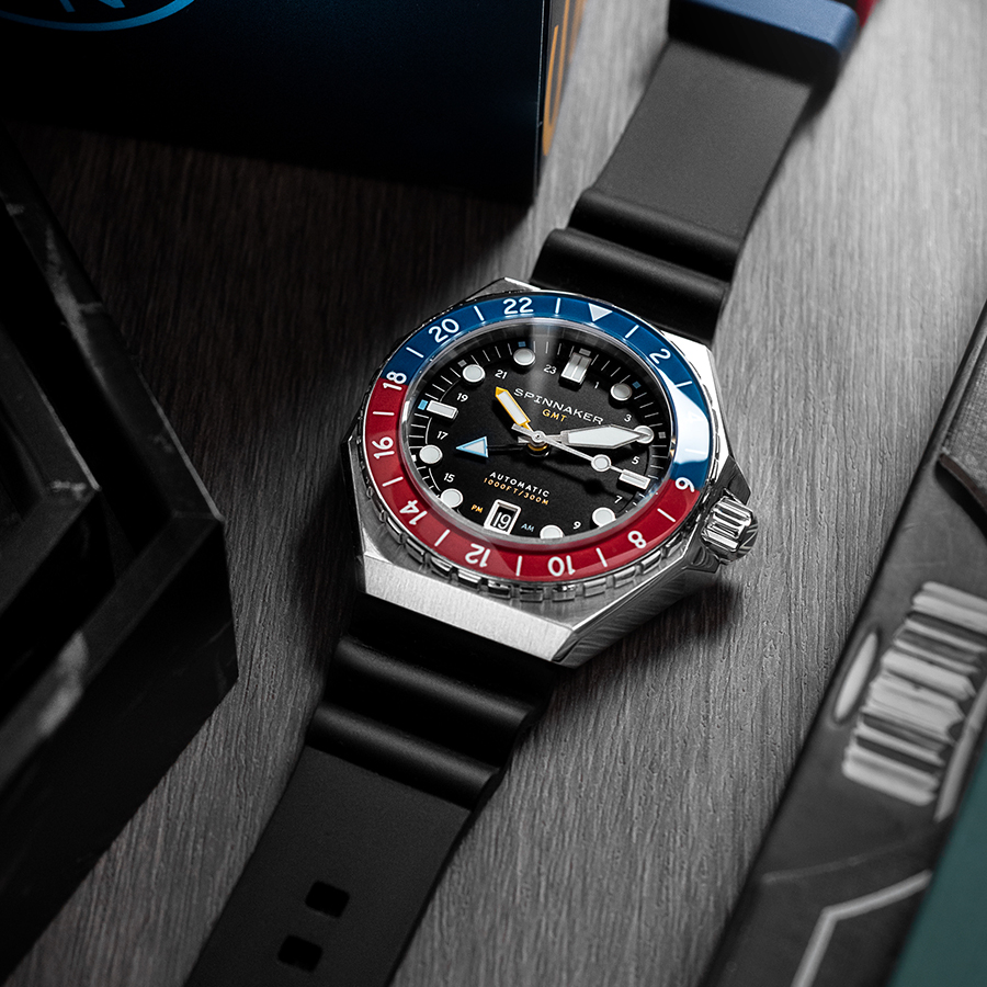 SPINNAKER（スピニカー） DUMAS デュマ GMT SP-5119-44 メンズ 腕時計