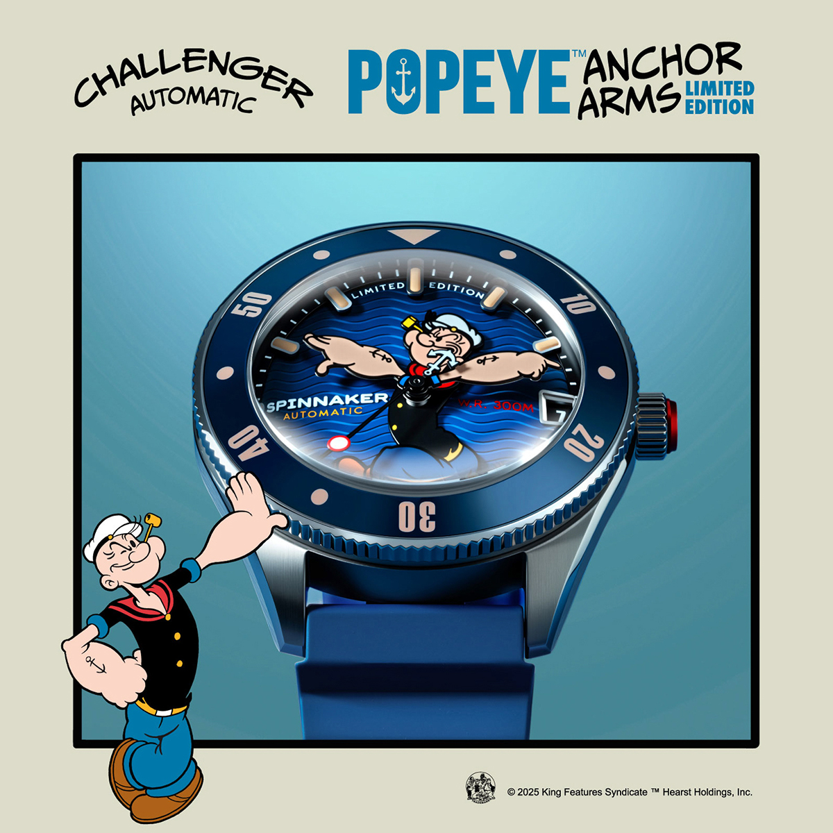 SPINNAKER（スピニカー） 1月30日発売 チャレンジャー ポパイ