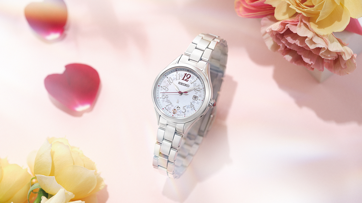 LUKIA セイコー ルキア Grow フラワーガーデン SSQW091 レディース