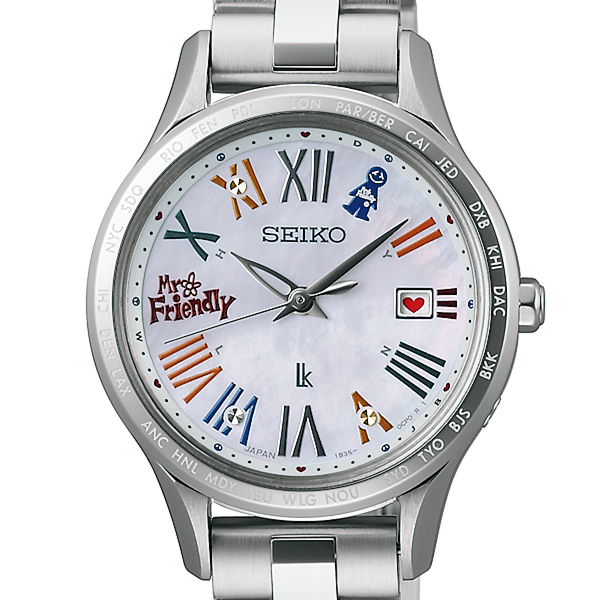 4月14日発売 セイコー ルキア MR.FRIENDLY ミスターフレンドリー コラボレーション 限定モデル SSVV089 レディース 腕時計 ソーラー電波 日本製 | LUKIA | 02
