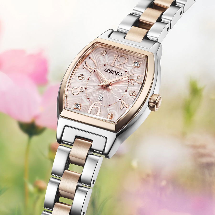 SEIKO 腕時計、アクセサリー（文字盤カラー：ピンク系