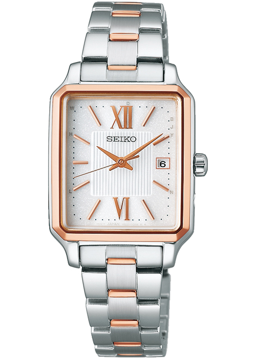 k*a様 セイコーセレクション Sシリーズ レディス ソーラー電波 角型 SWF SEIKO SELECTION セイコー セレクション Sシリーズ SWFH140