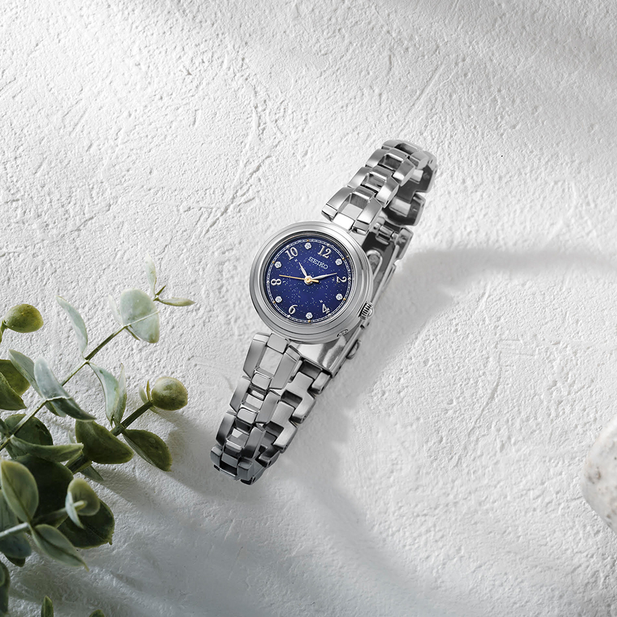 美品　SEIKO　セイコー　セレクション　ブルー　シルバー　ソーラー　レディース 美品 SEIKO セイコー セレクション ブルー シルバー ソーラー