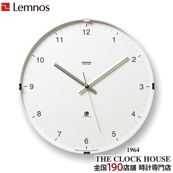レムノス North clock ホワイト T1-0117 WH (時計) 価格比較