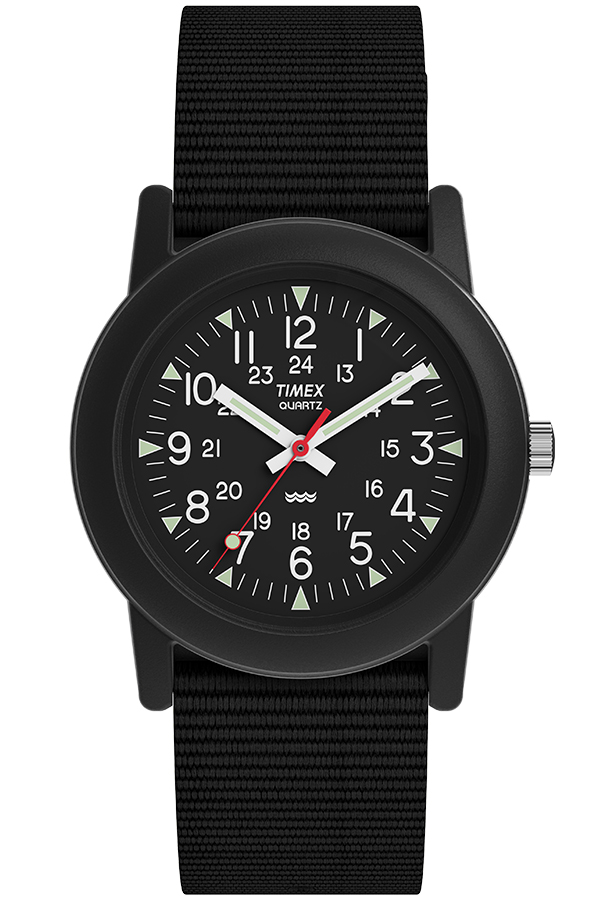 TIMEX（タイメックス） キャンパー 34mm 復刻モデル チビミリ ブラック
