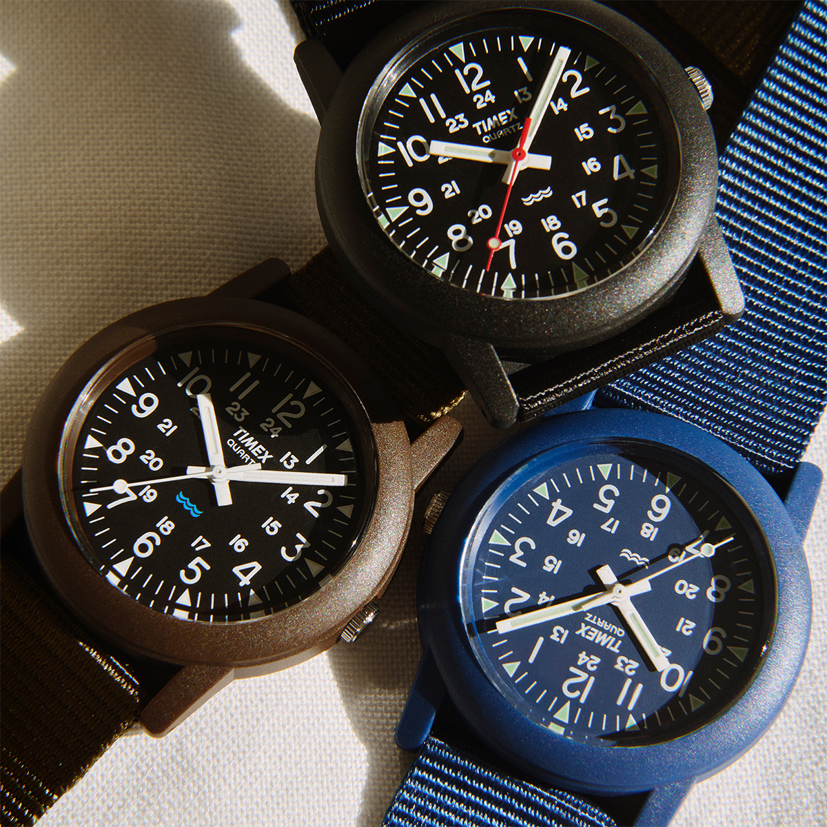 TIMEX（タイメックス） キャンパー 34mm 復刻モデル チビミリ ブラック