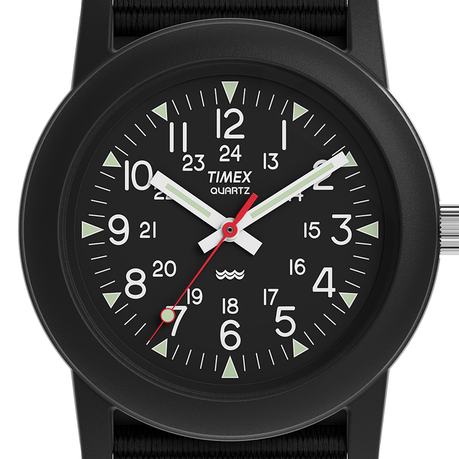 TIMEX（タイメックス） キャンパー 34mm 復刻モデル チビミリ ブルー