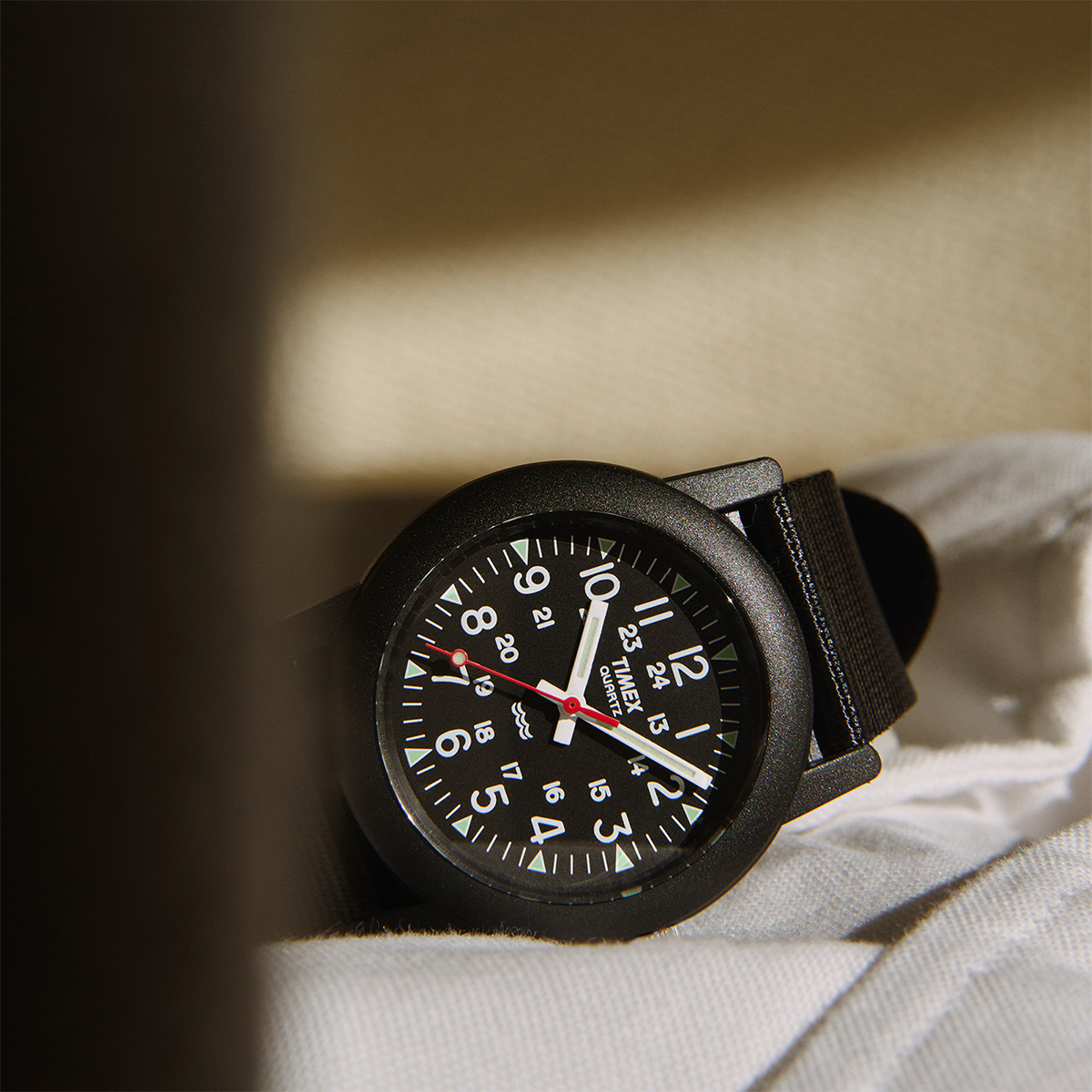 TIMEX（タイメックス） キャンパー 34mm 復刻モデル チビミリ ブラック