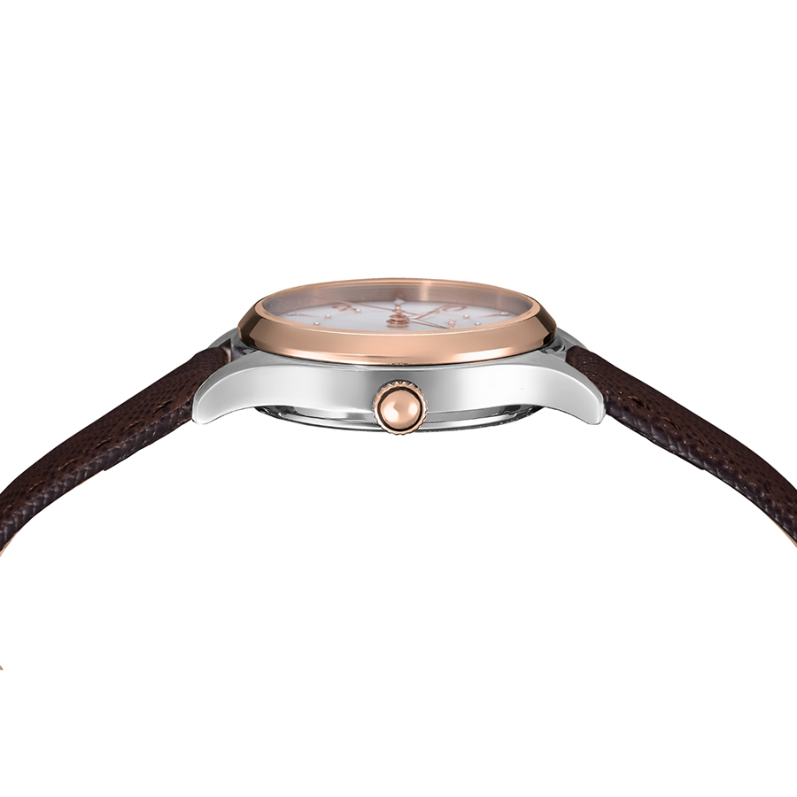 エンジェルハート トゥインクルタイム パールダイヤル TT28PS-BK レディース 腕時計 ソーラー ブラウン 革ベルト | ANGEL HEART | 04