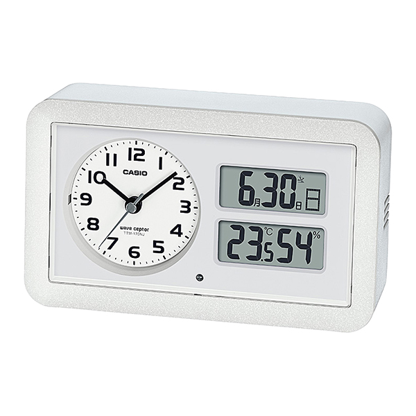 CASIO（カシオ） クロック アナデジ 電波 目覚まし時計 TTM-170NJ-7JF