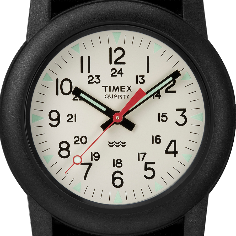 TIMEX タイメックス Camper キャンパー 34mm 日本限定モデル TW2P59700 メンズ レディース 腕時計 クオーツ 電池式 ナイロンバンド ブラック｜theclockhouse｜03
