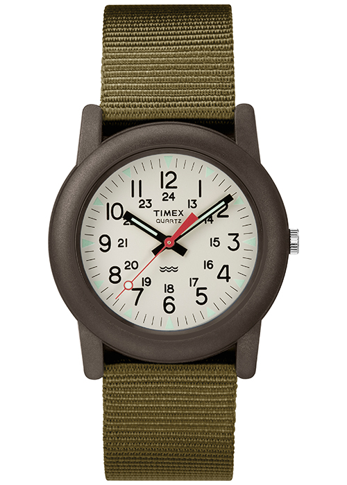 TIMEX タイメックス Camper キャンパー 34mm 日本限定モデル TW2P59800 メンズ レディース 腕時計 クオーツ 電池式 ナイロン　カーキ グリーン｜theclockhouse｜02