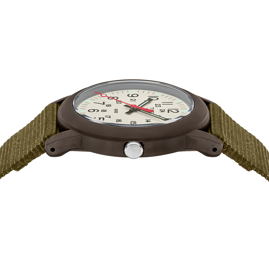 TIMEX タイメックス Camper キャンパー 34mm 日本限定モデル TW2P59800 メンズ レディース 腕時計 クオーツ 電池式  ナイロン　カーキ グリーン