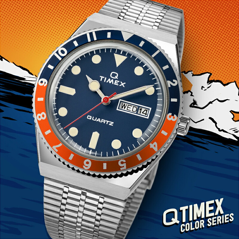 TIMEX タイメックス Q TIMEX 復刻モデル TW2U61100 メンズ 腕時計