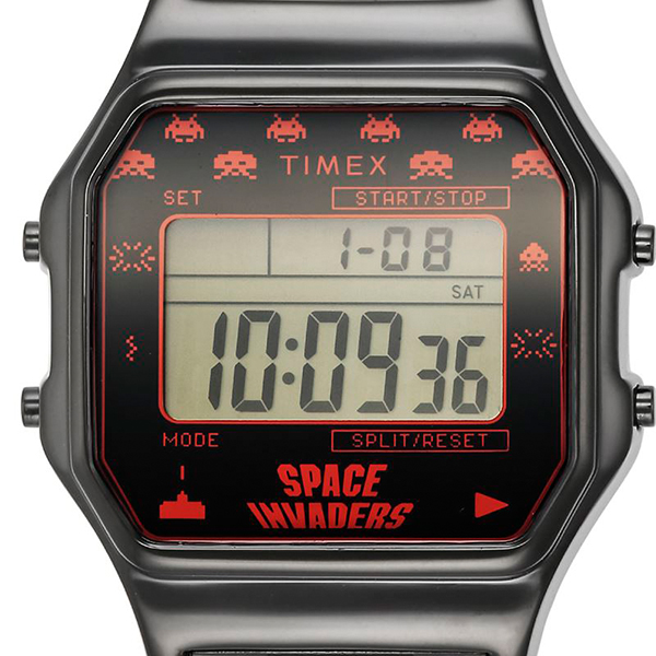 TIMEX タイメックス TIMEX 80 Space Invaders WATCH スペースインベーダー コラボ TW2V30200 メンズ 腕時計  デジタル ブラック : tw2v30200 : ザ・クロックハウスPlus+ヤフー店 - 通販 - Yahoo!ショッピング