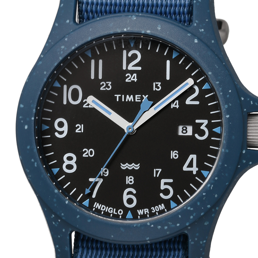 TIMEX タイメックス Reclaim Ocean リクレイム オーシャン TW2V81800 メンズ 腕時計 クオーツ 電池式 ナイロンバンド  ネイビー