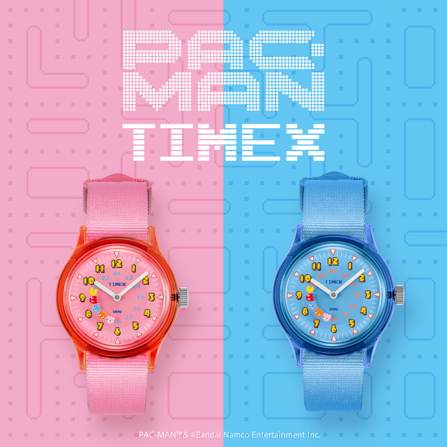 TIMEX タイメックス PAC-MAN パックマン コラボレーションモデル キャンパー TW2V93900 メンズ レディース 腕時計 クオーツ  電池式 ピンク