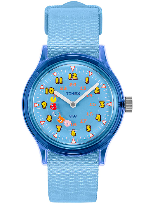 TIMEX タイメックス PAC-MAN パックマン コラボレーションモデル キャンパー TW2V94000 メンズ レディース 腕時計 クオーツ  電池式 ブルー