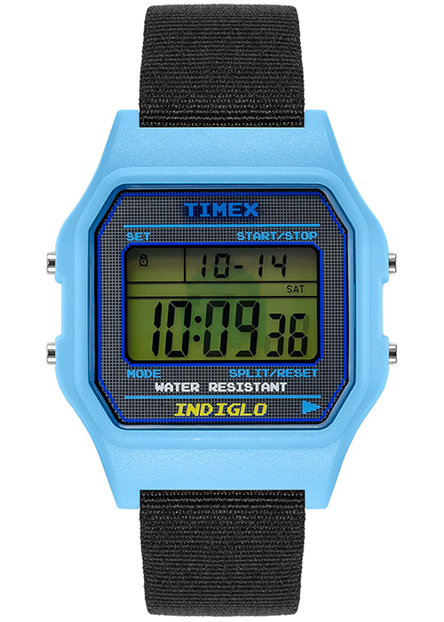 TIMEX タイメックス PAC-MAN パックマン コラボレーションモデル デジタル TW2V94100 メンズ レディース 腕時計 電池式 ブルー