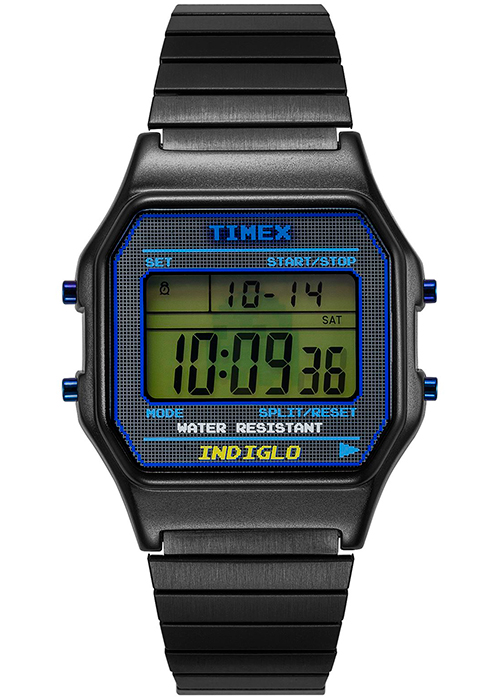 TIMEX タイメックス PAC-MAN パックマン コラボレーションモデル デジタル TW2V94200 メンズ レディース 腕時計 電池式 ブラック