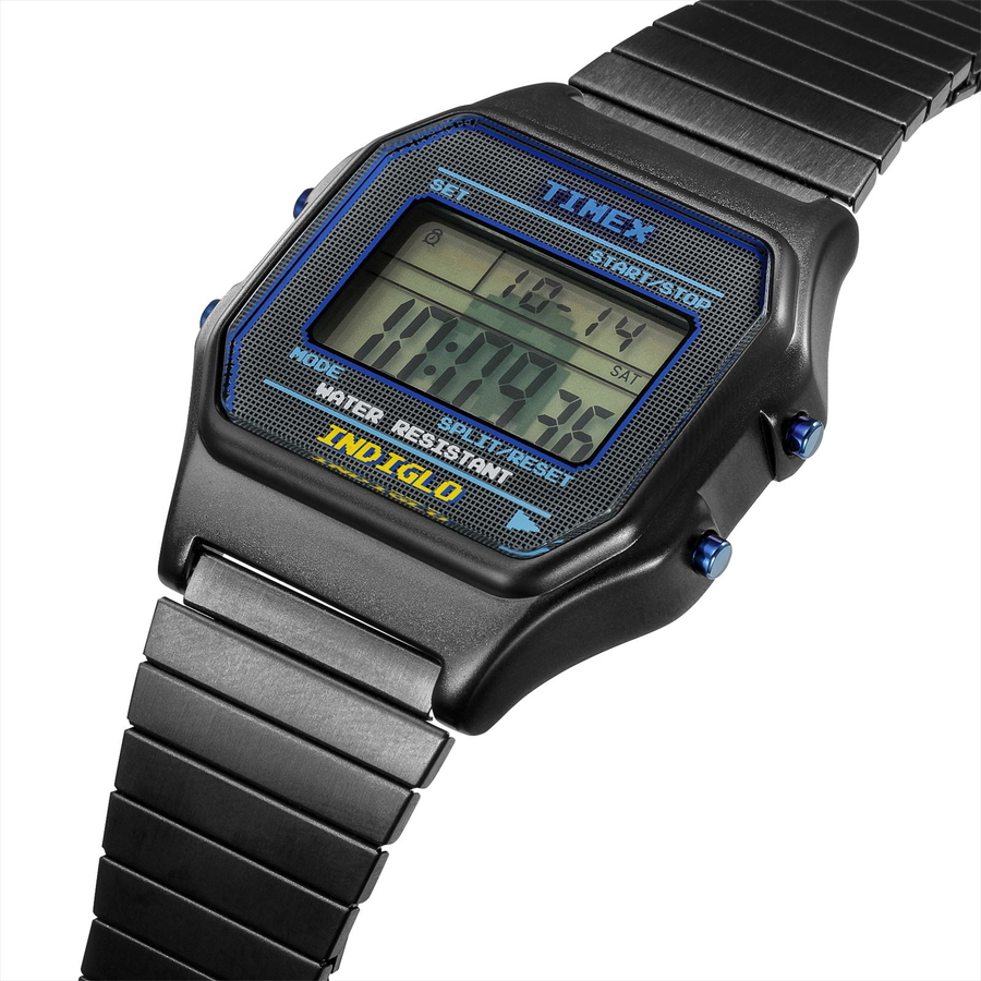 TIMEX タイメックス PAC-MAN パックマン コラボレーションモデル デジタル TW2V94200 メンズ レディース 腕時計 電池式 ブラック