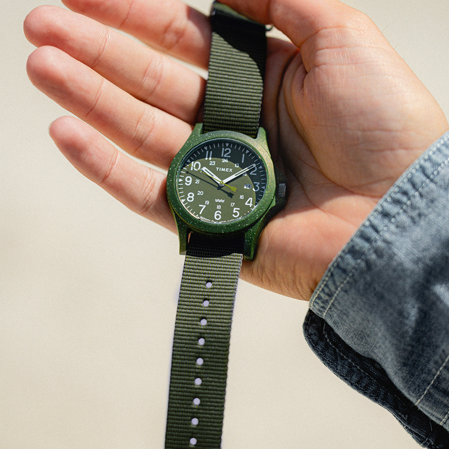 TIMEX タイメックス Reclaim Ocean リクレイム オーシャン TW2V96000 メンズ 腕時計 クオーツ 電池式 ナイロンバンド  グリーン