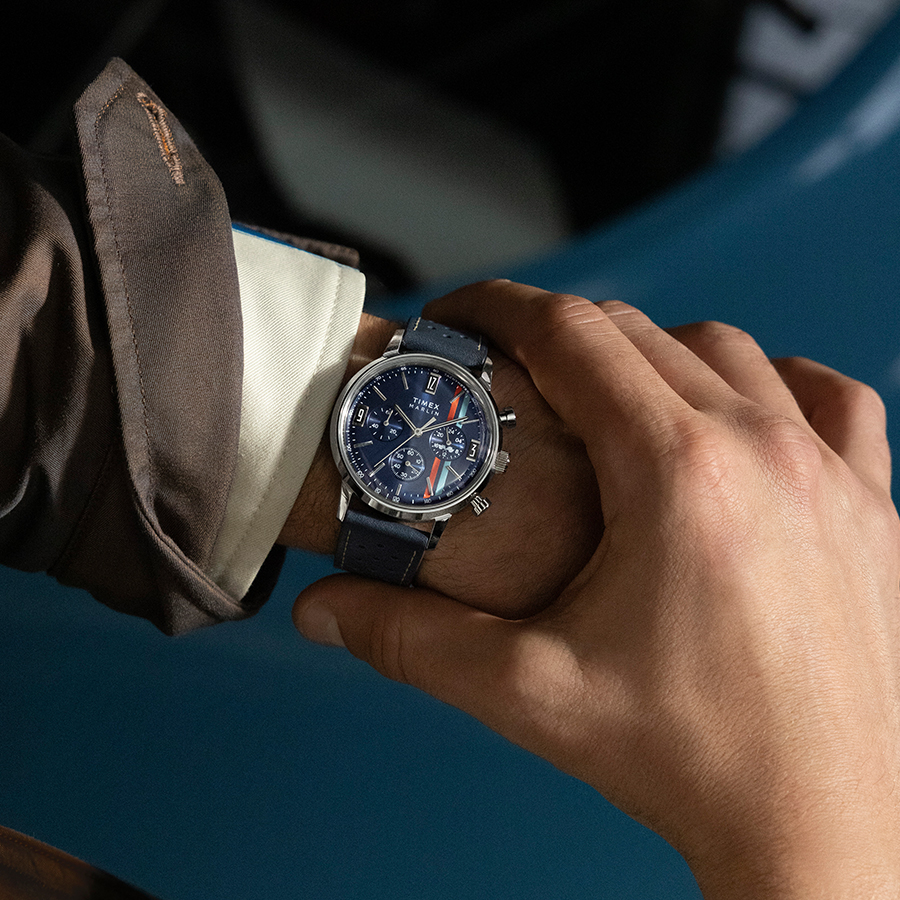 新品　未使用　TIMEX マーリンクロノグラフ TIMEX マーリン」シリーズから40mmケースのクロノグラフが登場