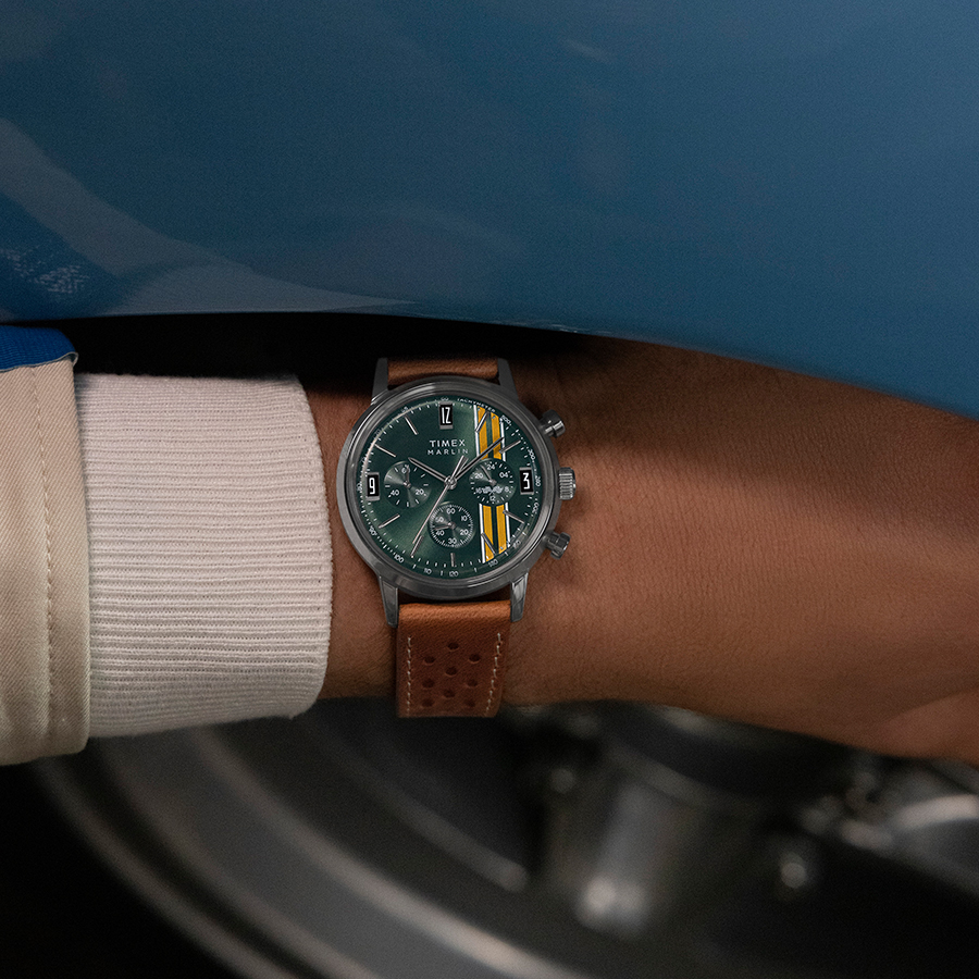 TIMEX タイメックス マーリン クロノグラフ レーシングスト